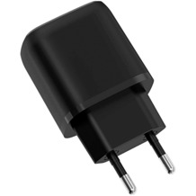 Fontastic Netzteil Nivo USB Typ-C PD 20W schwarz Power delivery kompatibel mit Apple iPhone 12
