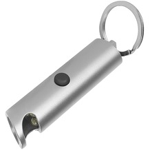 Fontastic Schlüsselanhänger - Flaschenöffner mit LED, silber Gehäuse aus Aluminiumlegierung