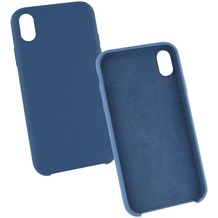 Fontastic Silikon Komplett Gefütterte Schutzhülle blau komp. mit Apple iPhone XR