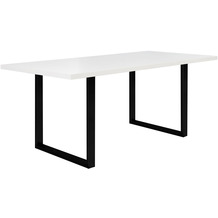 Forte Tisch nicht-ausziehbar weiß (MFC/Z12M)