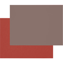 freeform DUO - Platzset rechteckig, anthrazit metallic / burgund