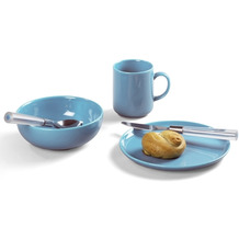 Friesland Frühstücks-Set, Happymix für 12 Personen Azurblau 36-tlg