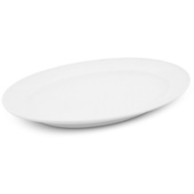 Walküre Platte oval, 26,5cm Buffet Weiß