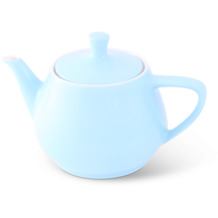 Friesland Teekanne 1,4l Pastellblau Utah Teapot Porzellan