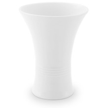 Friesland Vase, Jeverland, Friesland, 15 cm weiß