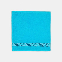 frottana Seiftuch Shadow turquoise 30 x 30 cm