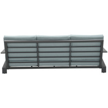 Garden Impressions Lincoln 3-Sitzer Sofa L230 carbon black/ mint grey