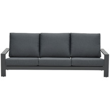 Garden Impressions Lincoln 3-Sitzer Sofa L230 carbon black/ reflex black