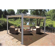 Garden Pleasure Pavillon PECOS (OP) Alu / Stahl / Polyester 180 g/m²