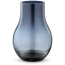 Georg Jensen CAFU Vase, klein, blau/transparent