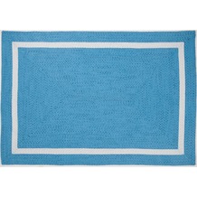 Gino Falcone Handwebteppich Benito 24463 700 blau 90 x 160 cm