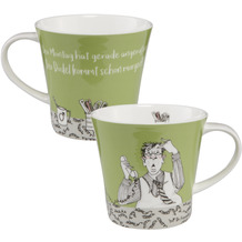 Goebel Coffee-/Tea Mug Barbara Freundlieb - Montag hat angerufen 9,5 cm