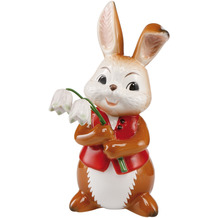 Goebel Figur Hase - Hurra, der Frühling ist da 15,0 cm