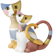 Goebel Figur Rosina Wachtmeister Katzenpaar "Innamorato" 10,5 cm