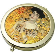 Goebel Taschenspiegel Gustav Klimt - Adele Bloch-Bauer 7,5 cm