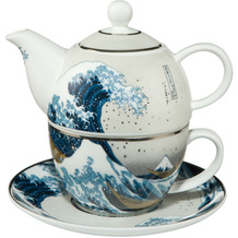 Goebel Tea for One Katsushika Hokusai - Die Welle 15,5 cm