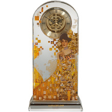 Goebel Tischuhr Gustav Klimt - Adele Bloch-Bauer 12,5 x 25,5 cm