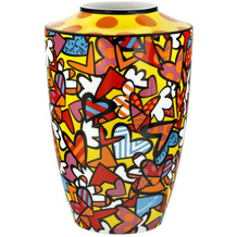 Goebel Vase Romero Britto - All we need is love 24,0 cm