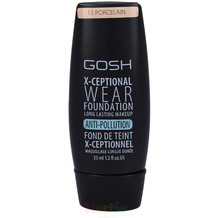 Gosh X-Ceptional Wear Foundation Long Lasting Makeup 11 Porcelain 35 ml