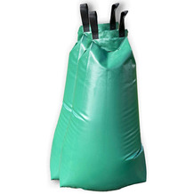 Grasekamp Doppelpack Bewässerungsbeutel für Bäume  - 2 x 60 Liter - Wasserbeutel Wassersack  Bewässerungssystem Grün