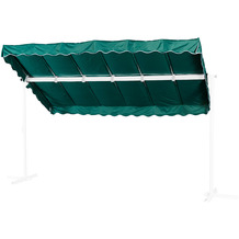Grasekamp Ersatzdach Standmarkise Dubai Grün  Raffmarkise Ziehharmonika Mobile Markise Grün