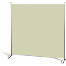Grasekamp Stellwand 180 x 180 cm - Beige -  Paravent Raumteiler Trennwand  Sichtschutz Beige
