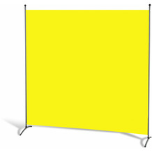 Grasekamp Stellwand 180 x 180 cm - Gelb - Paravent  Raumteiler Trennwand Sichtschutz Gelb