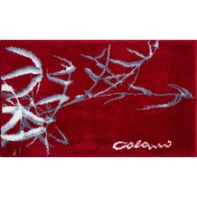 Colani 23 Badteppich rot 60 cm x 100 cm