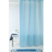 GRUND Duschvorhang Impressa blau 120x200 cm