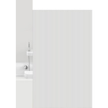 GRUND Duschvorhang Vertical weiß/grau 180x200 cm