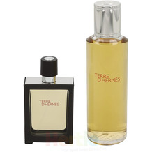 Hermès Hermes Terre D'Hermes Giftset Pure Perfume 30ml/Pure Perfume Refill 125ml 155 ml