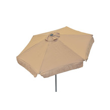 Hertie Garten Schirm,  180 cm, 38 mm Rohr, beige