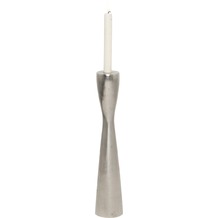 Holländer Kerzenleuchter CONCERTO MITTEL Aluminium silber