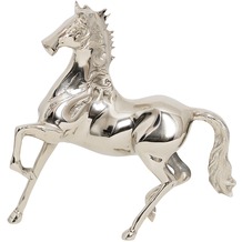 Holländer Pferd CAVALLA MEDIUM Aluminium poliert silber