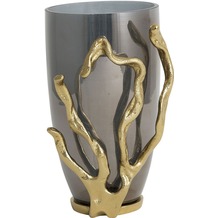 Holländer Vase CILLINDRI gold, grob