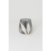 Holländer Vase TORRENTE KLEIN Aluminium silber