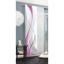Home Wohnideen CARLISLE Schiebevorhang aus Dekostoff digitalbedruckt beere 300x60 cm