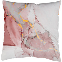 Home Wohnideen Kissenhülle Samt Digitaldruck "marmosa" Rot 40 x 40 cm