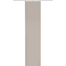 Home Wohnideen OXFORD Schiebevorhang aus blickdichter Leinenstruktur natur 245x60 cm