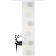Home Wohnideen REMONA Schiebevorhang aus Effektvoile mit Scherli gel 245x60 cm