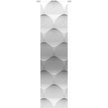 Home Wohnideen Schiebevorhang Dekostoff Digitaldruck Benari Grau 245 x 60 cm