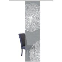 Home Wohnideen Schiebevorhang Digitaldruck Bambus-optik "creston" Links Grau 260 x 60 cm