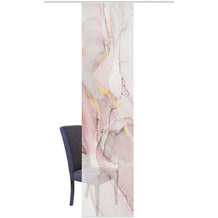 Home Wohnideen Schiebevorhang Digitaldruck Bambus-optik "marmosa" Rose 260 x 60 cm