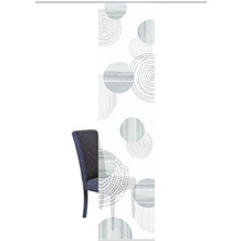 Home Wohnideen Schiebevorhang Digitaldruck Bambus-optik "neomi" Grau 260 x 60 cm