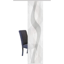 Home Wohnideen Schiebevorhang Digitaldruck Bambus-optik "valesi" Grau 260 x 60 cm