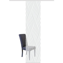 Home Wohnideen Schiebevorhang Digitaldruck Bambus-optik "wave" Grau 260 x 60 cm