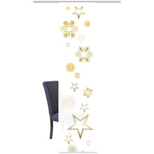 Home Wohnideen STARIO Schiebevorhang aus Dekostoff digitalbedruckt gold 245x60 cm