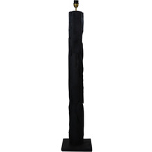 HSM Collection Floorlamp - 30x30x145 - Black/gold - Teak Root/metal