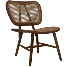 HSM Collection Lugano Rattan chair - 70x67x81 - Natural - Teak/rattan