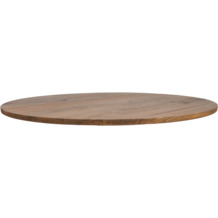 HSM Collection Ovale Tischplatte Oakland - 240x120 cm - mango massivholz